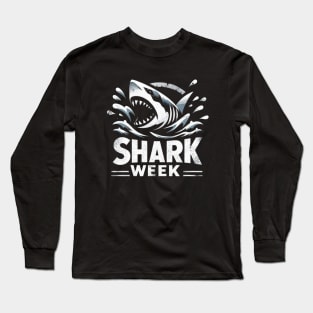 Shark Week Long Sleeve T-Shirt